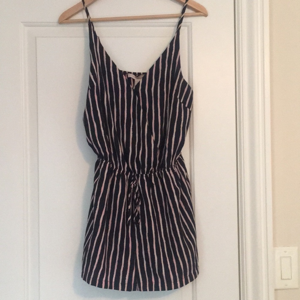 Forever 21 navy romper